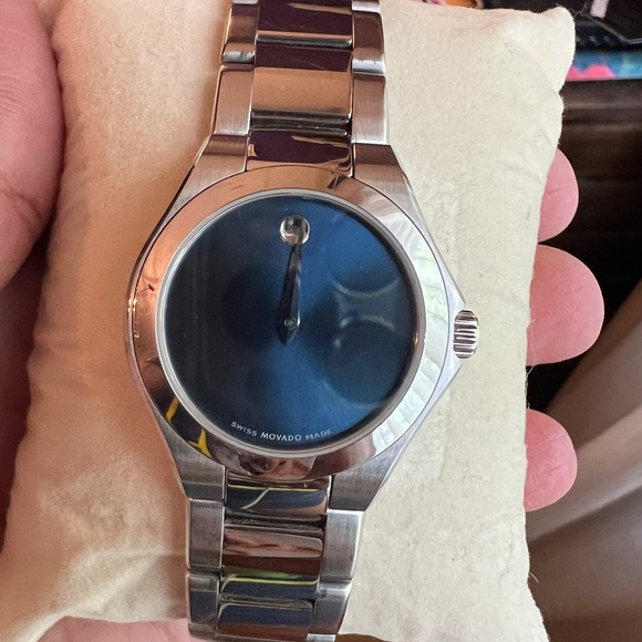 Movado Defio Blue Dial Ladies Watch - Picture 3 of 13